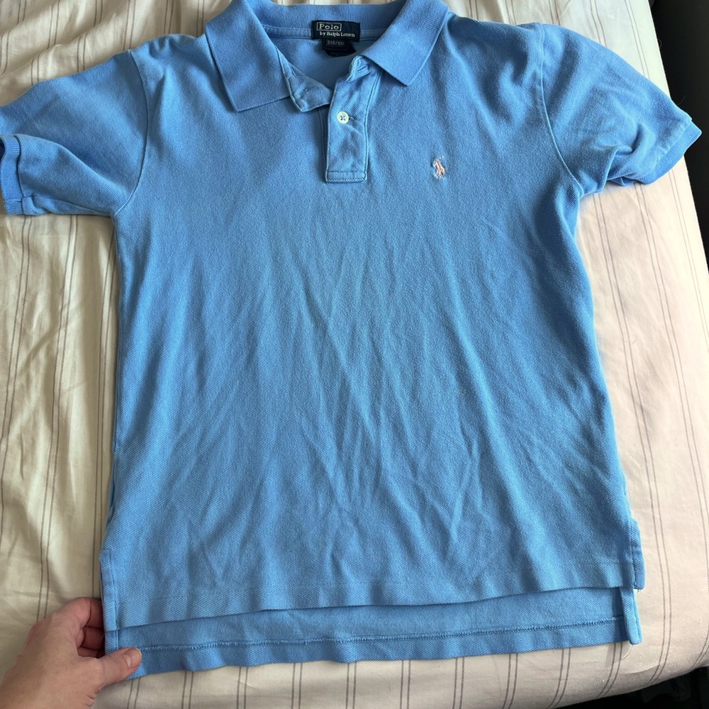 Boy’s Light Blue Polo by Ralph Lauren, Size Small (8/10)